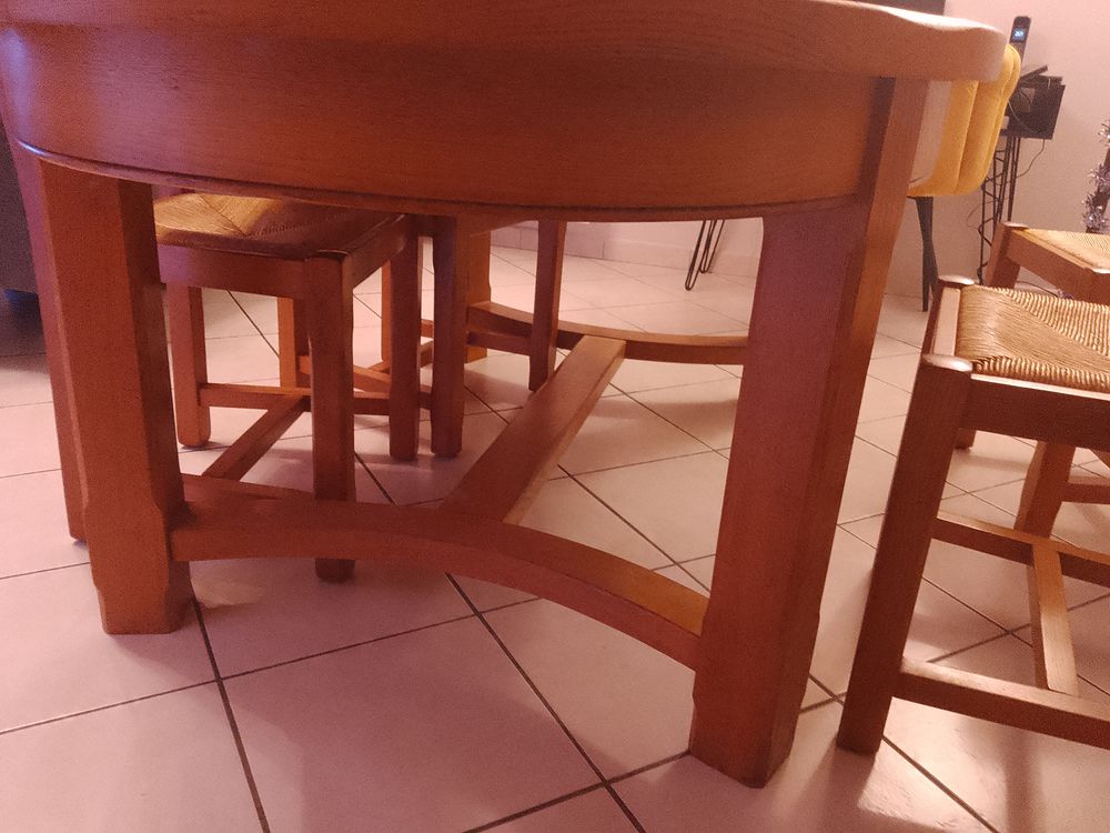 Table en ch&ecirc;ne savoyarde Meubles