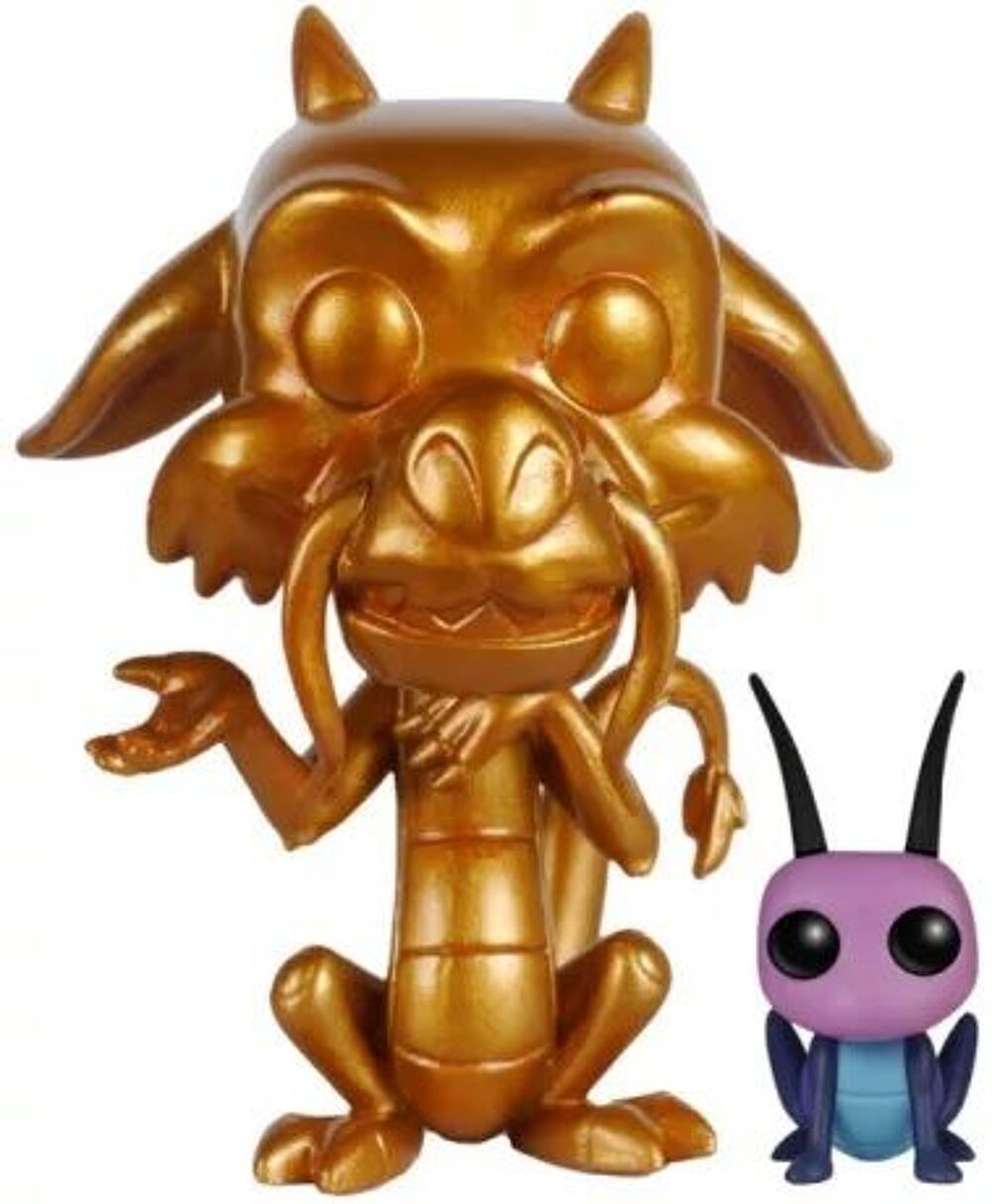 FUNKO POP - MUSHU ET CRICKET VERSION OR 