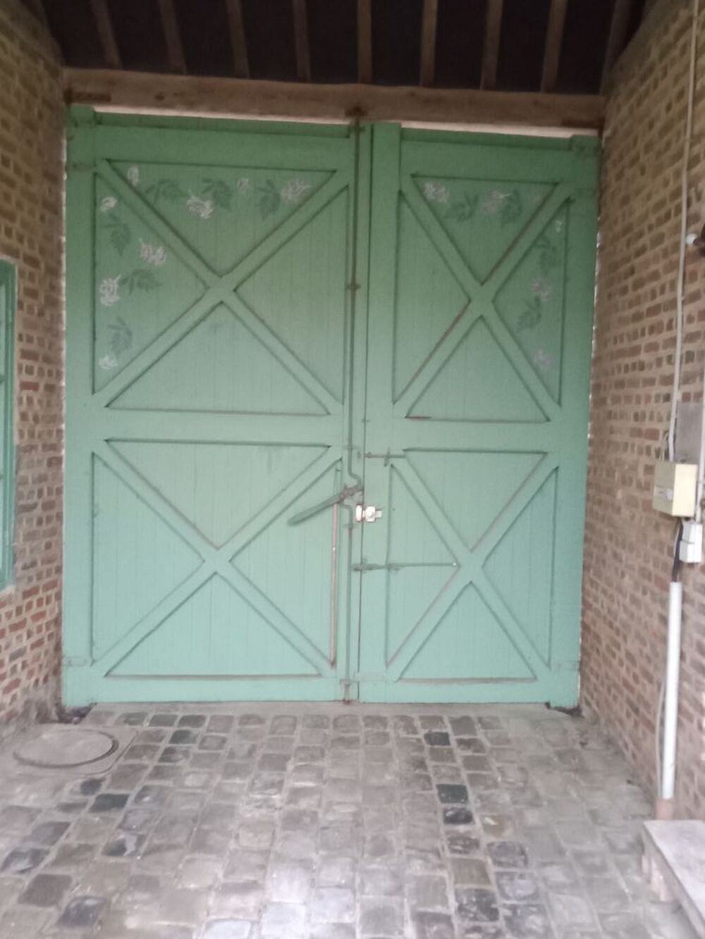 Porte coch&egrave;re Bricolage