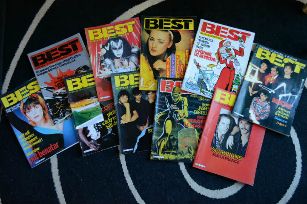 BEST Rock Magazine Livres et BD