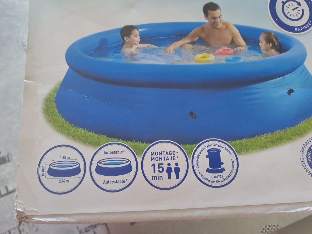 Piscine gonflable Jardin