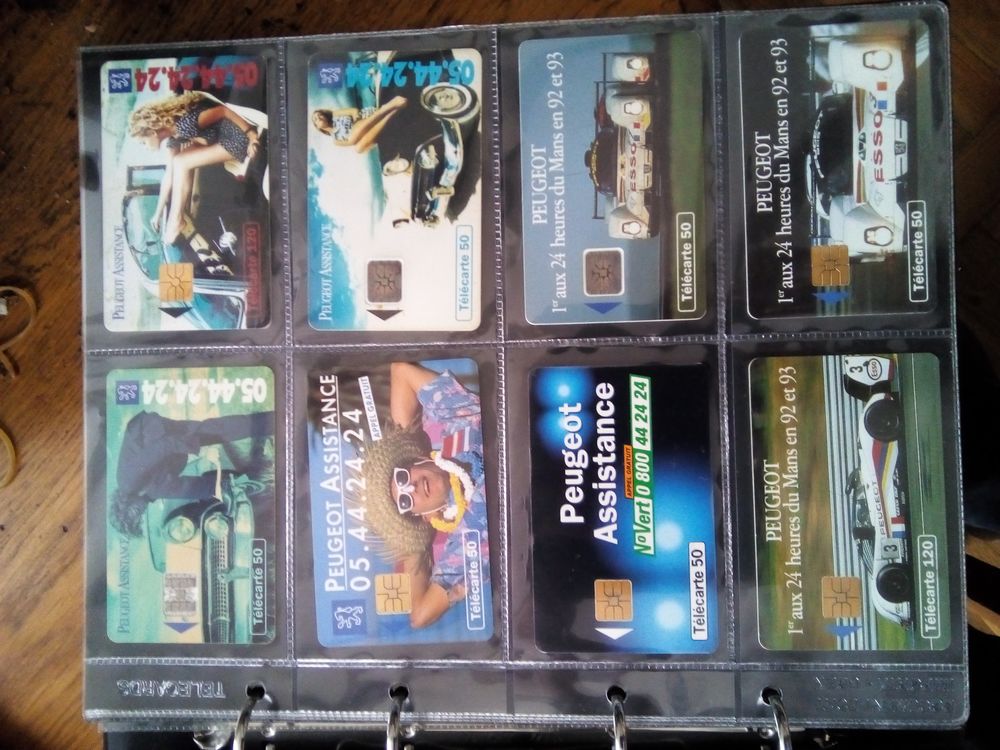 Cartes t&eacute;l&eacute;phone 