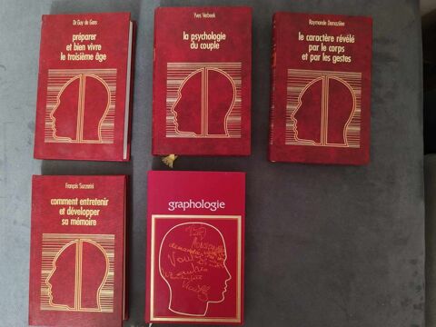 livres divers (graphologie, caractère, psychologie, mémoire) 4 Marseille 10 (13)