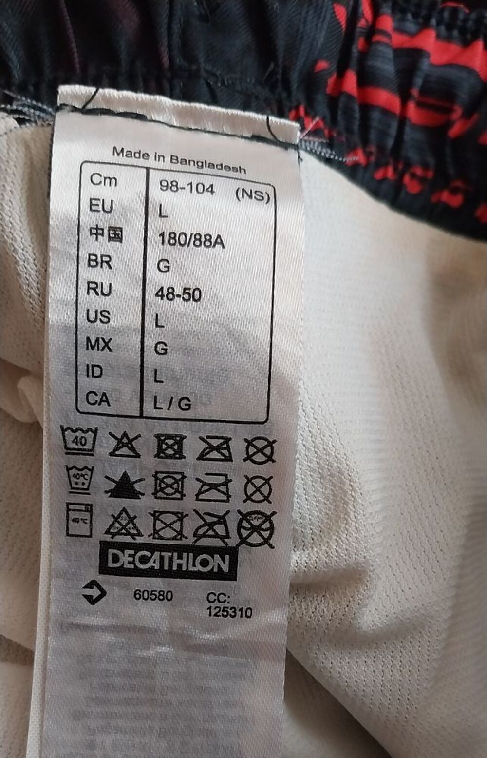 Short de bain Vêtements