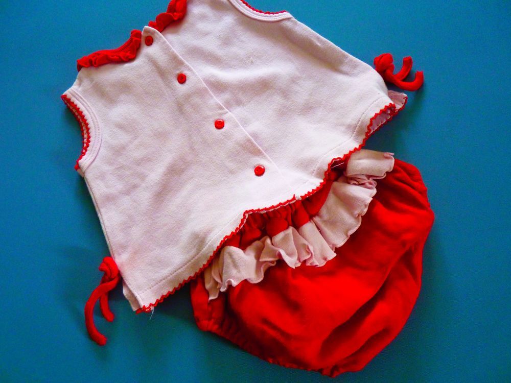 Ensemble 2 pi&egrave;ces bloomer fille 36 mois, girafe rouge rose T Vêtements enfants