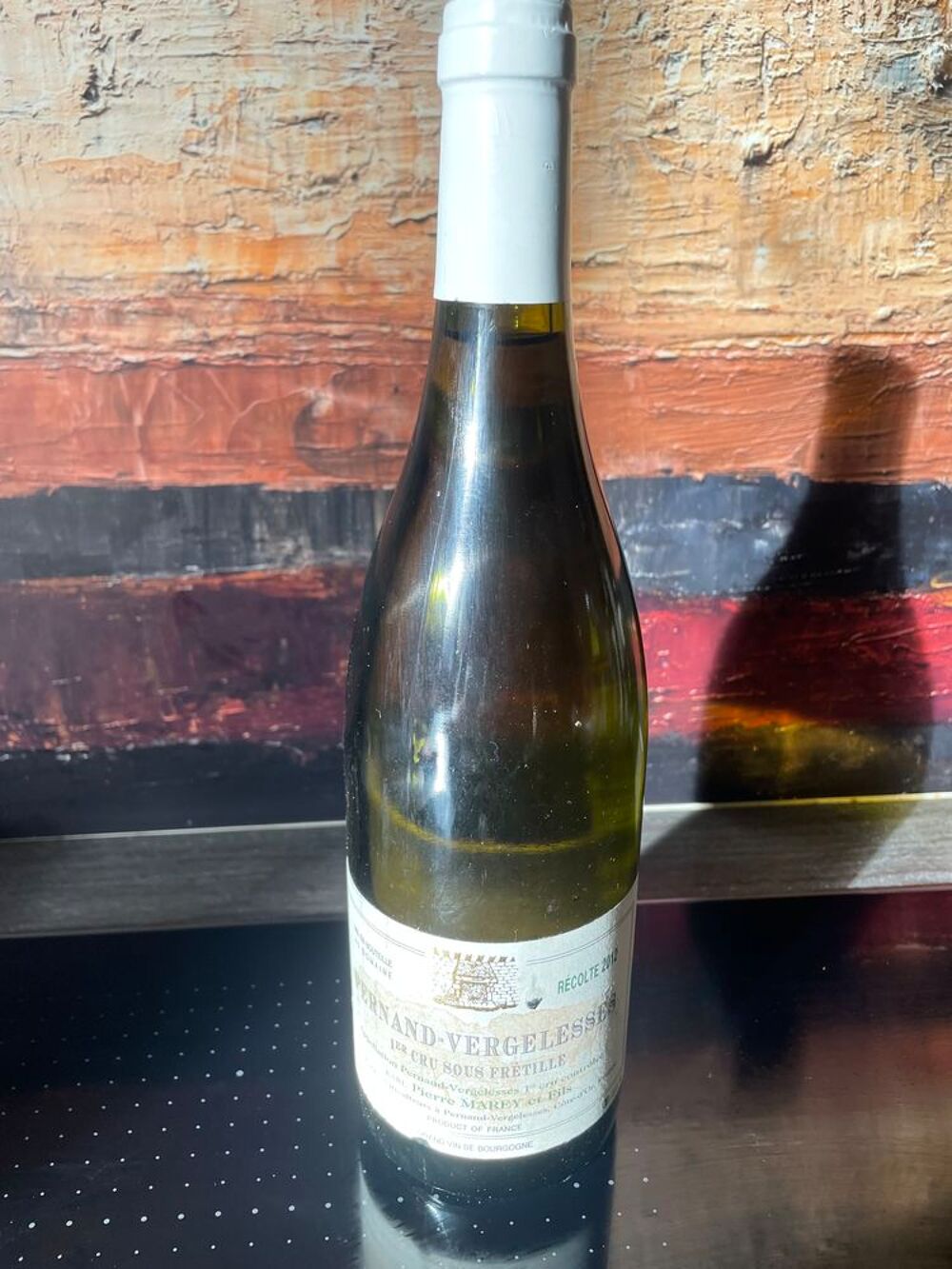 1 Bt Pernand-Vergelesses 1er Cru 2012 sous Fretille MAREY Cuisine