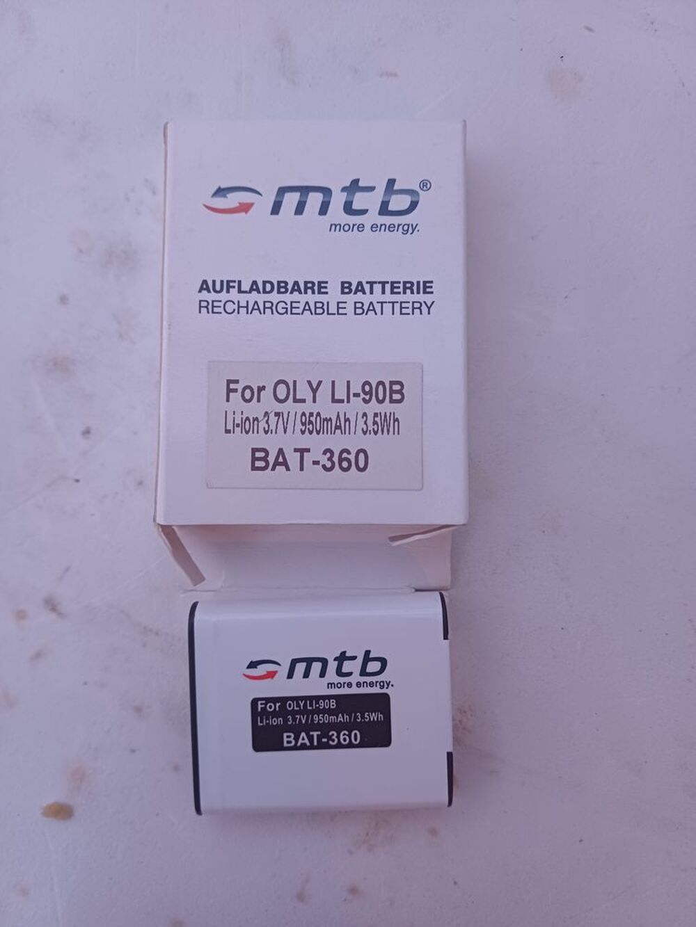 Batterie neuve LI-90B pour OLYMPUS TG4 Photos/Video/TV