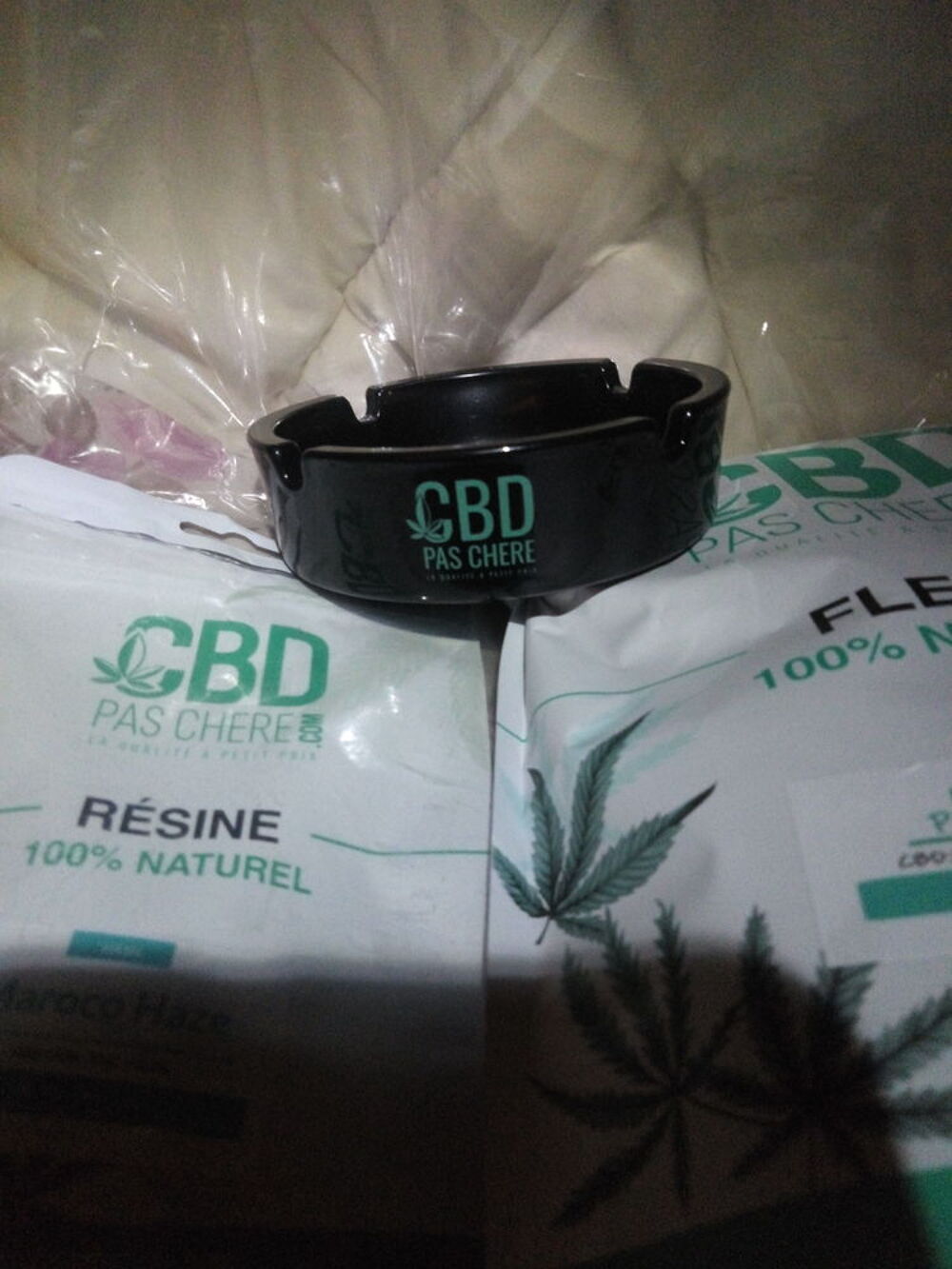 Cendrier collector estampill&eacute; CBD pas cher Décoration