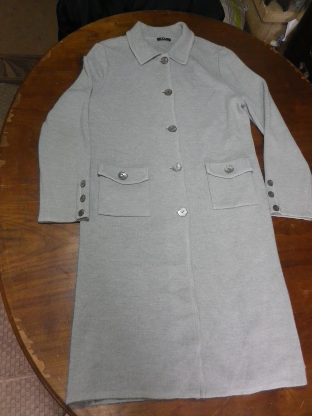 MANTEAU RODIER GRIS DEMI-SAISON XL 
Vêtements