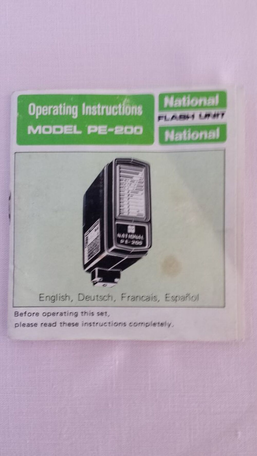 Flash National pour appareil photos argentique Photos/Video/TV