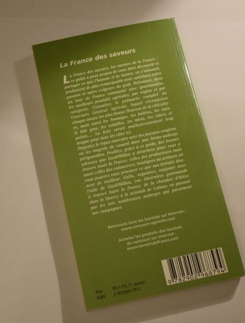 La France des Saveurs  - 2001 - Gault Millau 3 Roissy-en-Brie (77)