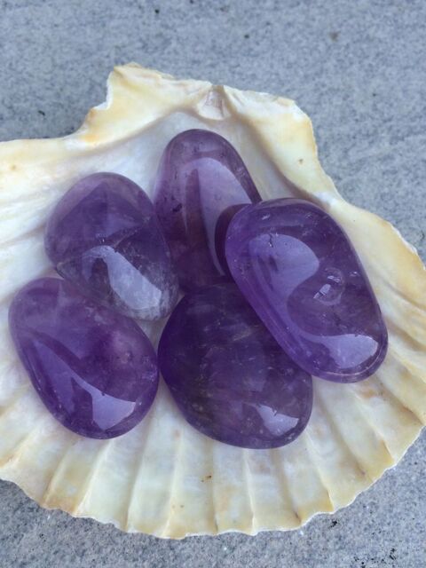 Pierre roule Amthyste 6 Argels-Gazost (65)