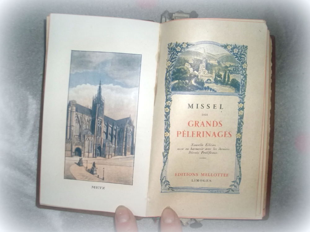 ANNEES 30/50 * Missel + signet + images neuf 