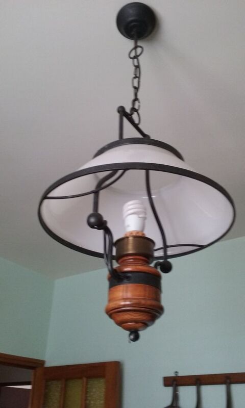 VINTAGE Suspension / lustre rétro cuisine 79 Lésigny (77)