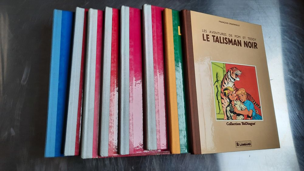 Collection B&eacute;Dingue Pom et teddy - Chick Bill - etc... 8 alb Livres et BD