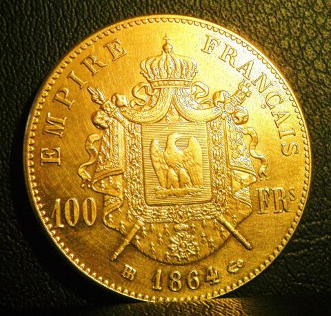 pice de 100 francs napolon en plaqu or  19 Corme-Royal (17)