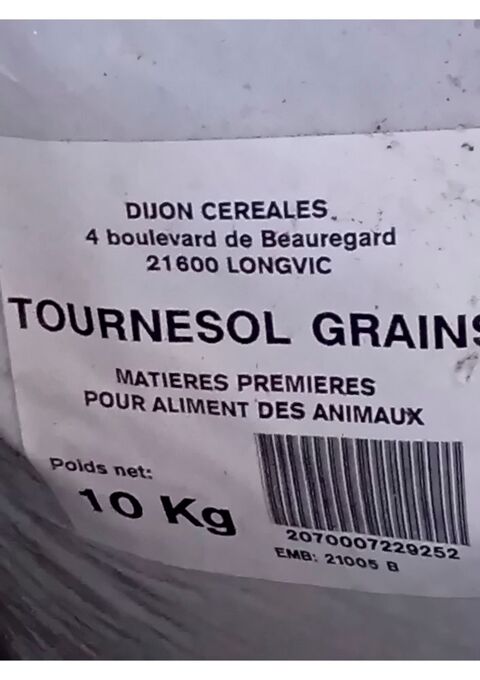  Sacs de graines de Bl ET Tournesol pour volailles 21700 Nuits-saint-georges