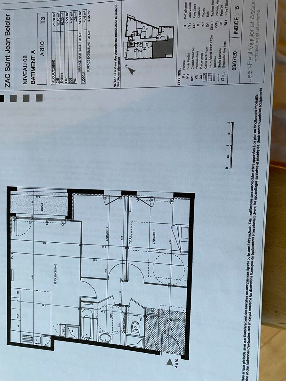 Location Appartement Appartement T3 quartier saint Jean/Belcier � Bordeaux Bordeaux