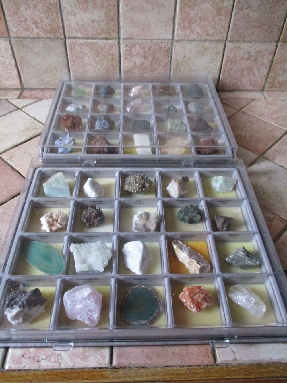 Collection minéraux