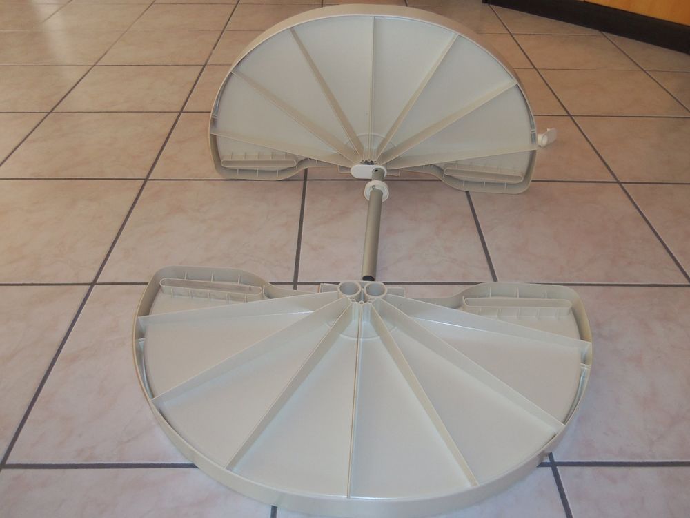 Kit &eacute;tag&egrave;re 1/2 lune blanc pour placard de cuisine Meubles