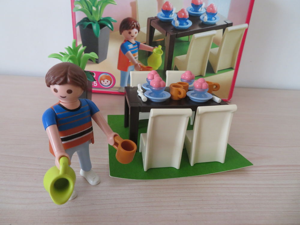 Playmobil 5335 Salle &agrave; manger 100% complet Geobra jouet toy Jeux / jouets