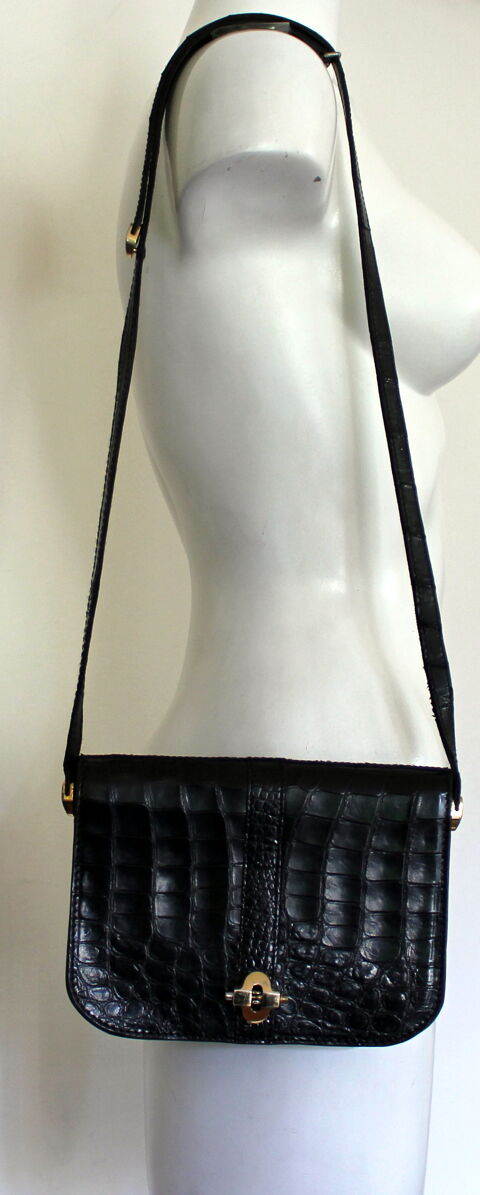 Sac cuir fa�on croco LANCEL 100 Issy-les-Moulineaux (92)