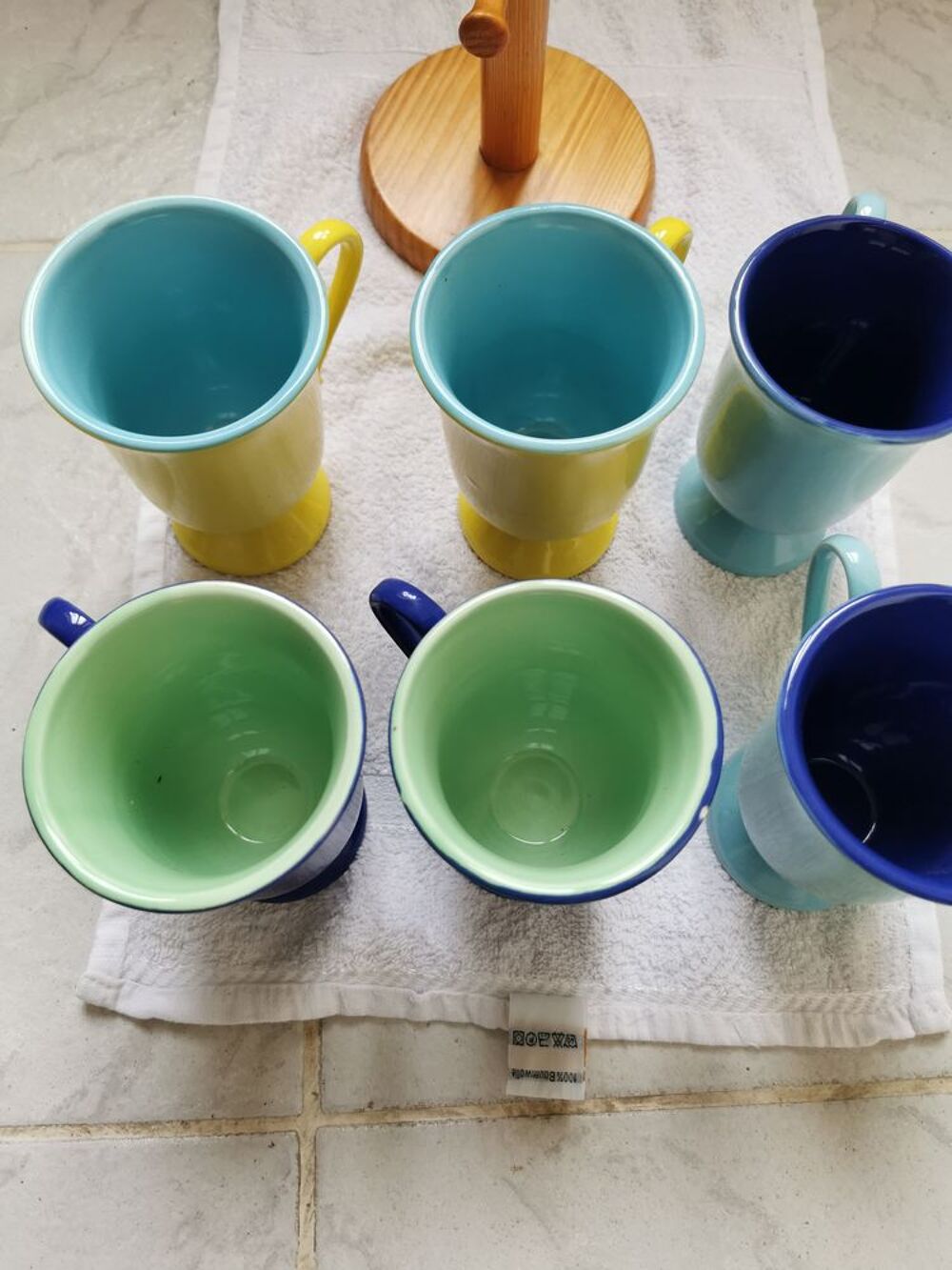 6 mugs en c&eacute;ramique Cuisine