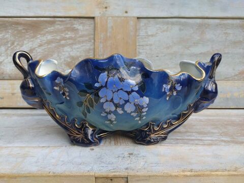 Jardinière Faïence Art Nouveau Lunéville Keller et Guérin  Loches (37)