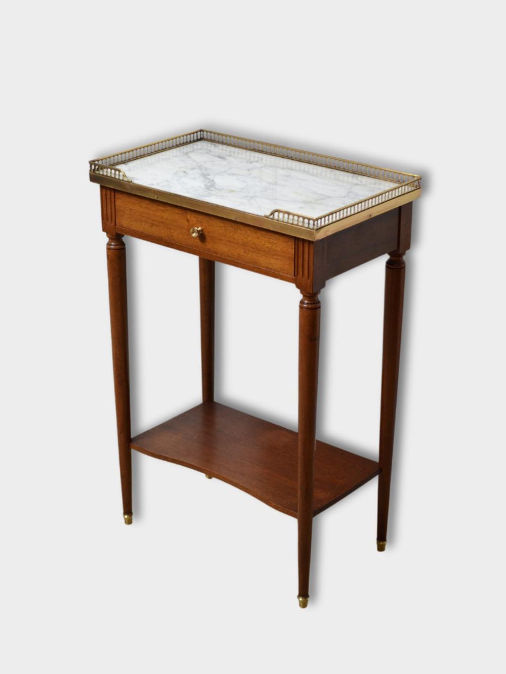 Console desserte style Louis XVI en acajou Meubles