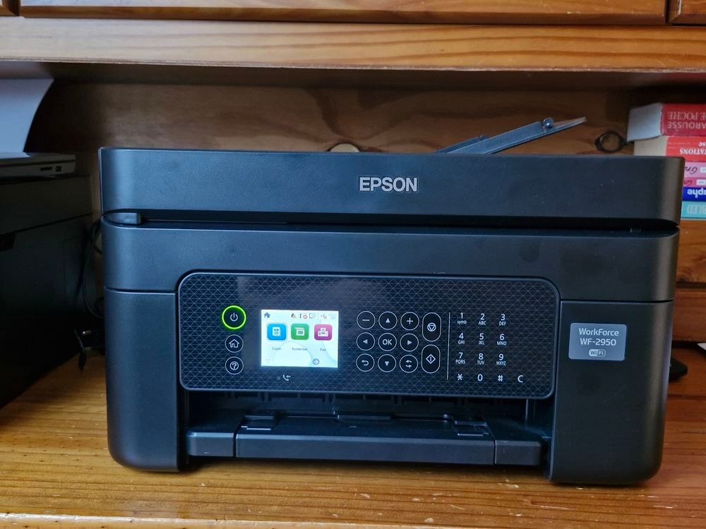 Imprimante Epson Jet d'encre, multifonctions WF 2950 Matériel informatique