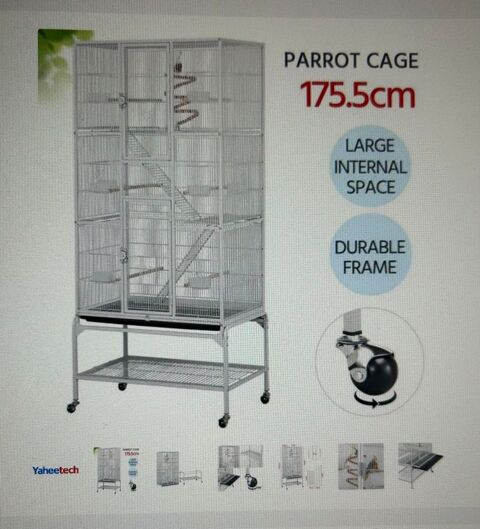 grande cage volière oiseaux neuve dans le carton 90 30160 Bessges