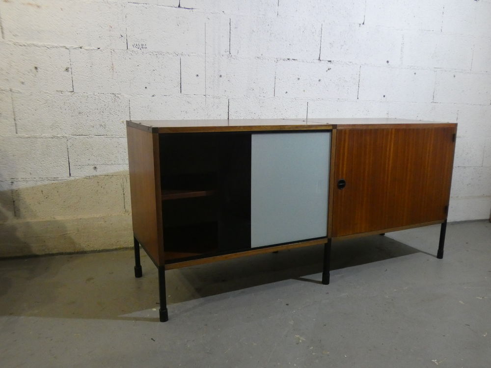 Enfilade ARP de Pierre Guariche &eacute;dit&eacute; par Minvielle 1960 Meubles