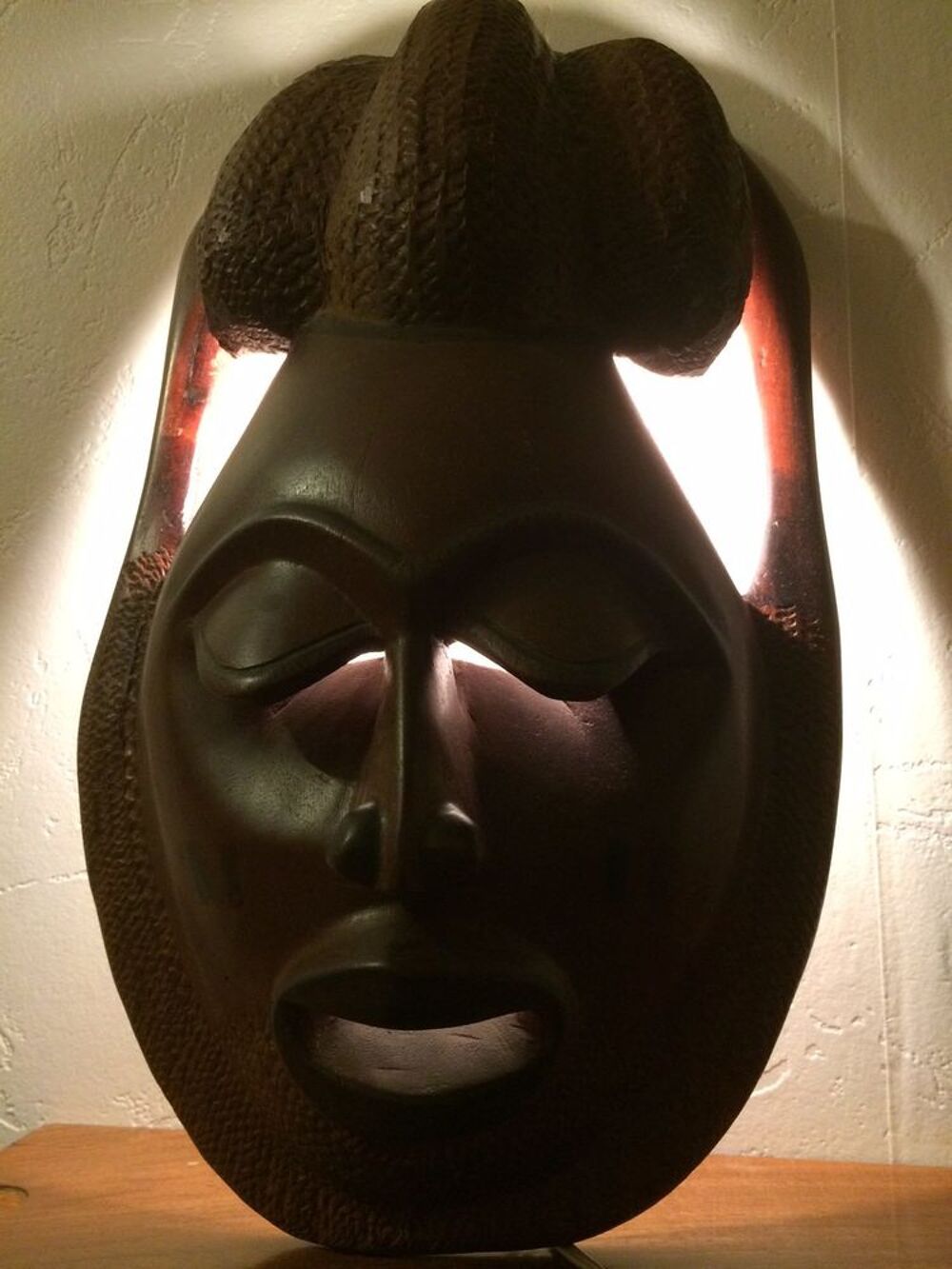 Grand Masque Africain - Burkina Faso - ann&eacute;es 60 Décoration