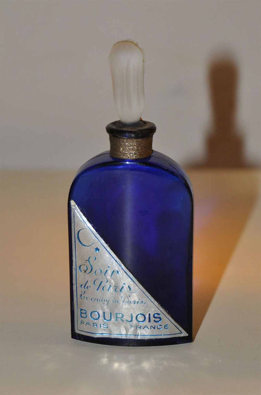 Plaques t&ocirc;le m&eacute;tal - soir de paris parfum bourjois + FLACON 