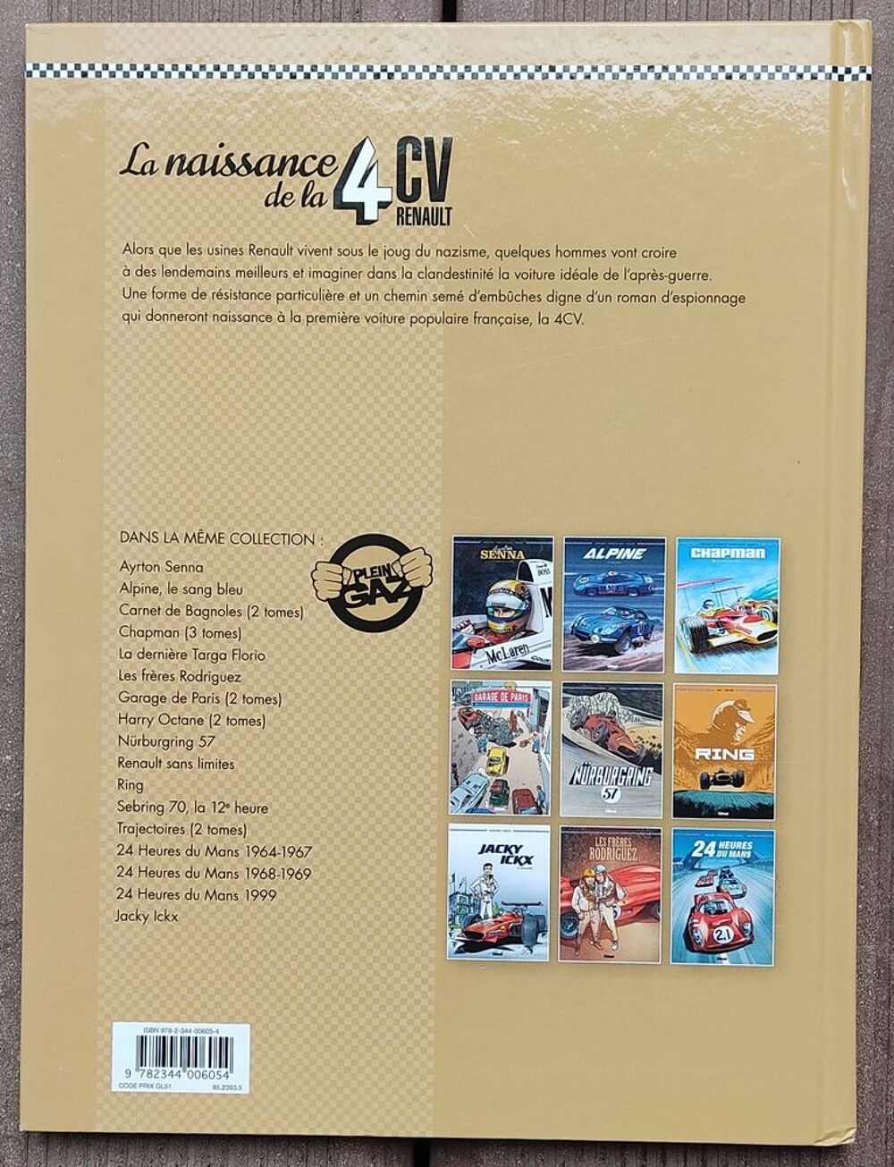 BD " La Naissance de la 4cv Renault " Livres et BD