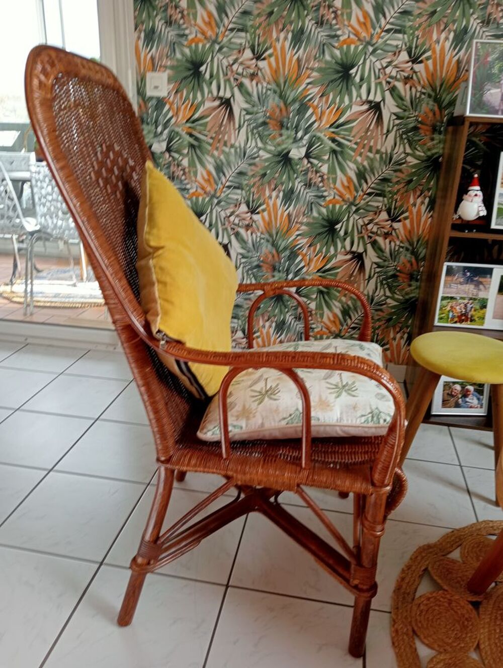 fauteuil rotin naturel Meubles