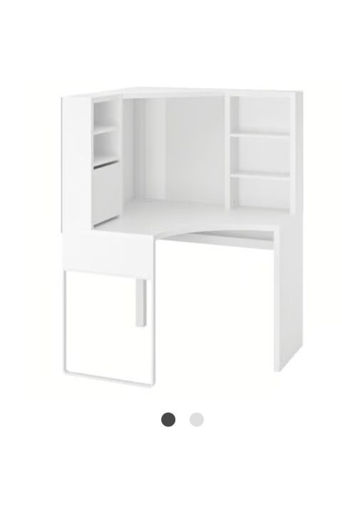 Bureau Blanc Multifonctionnel avec Rangement 85 Libourne (33)