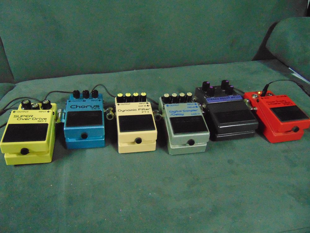 P&eacute;dales d'effets BOSS Instruments de musique
