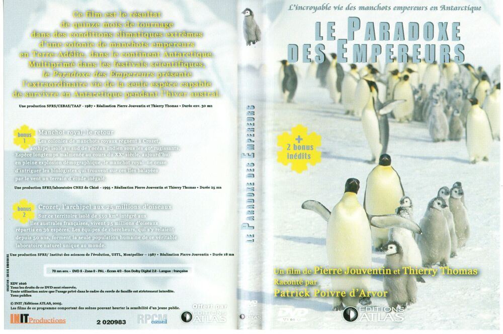 DVD Le Paradoxe des Empereurs DVD et blu-ray