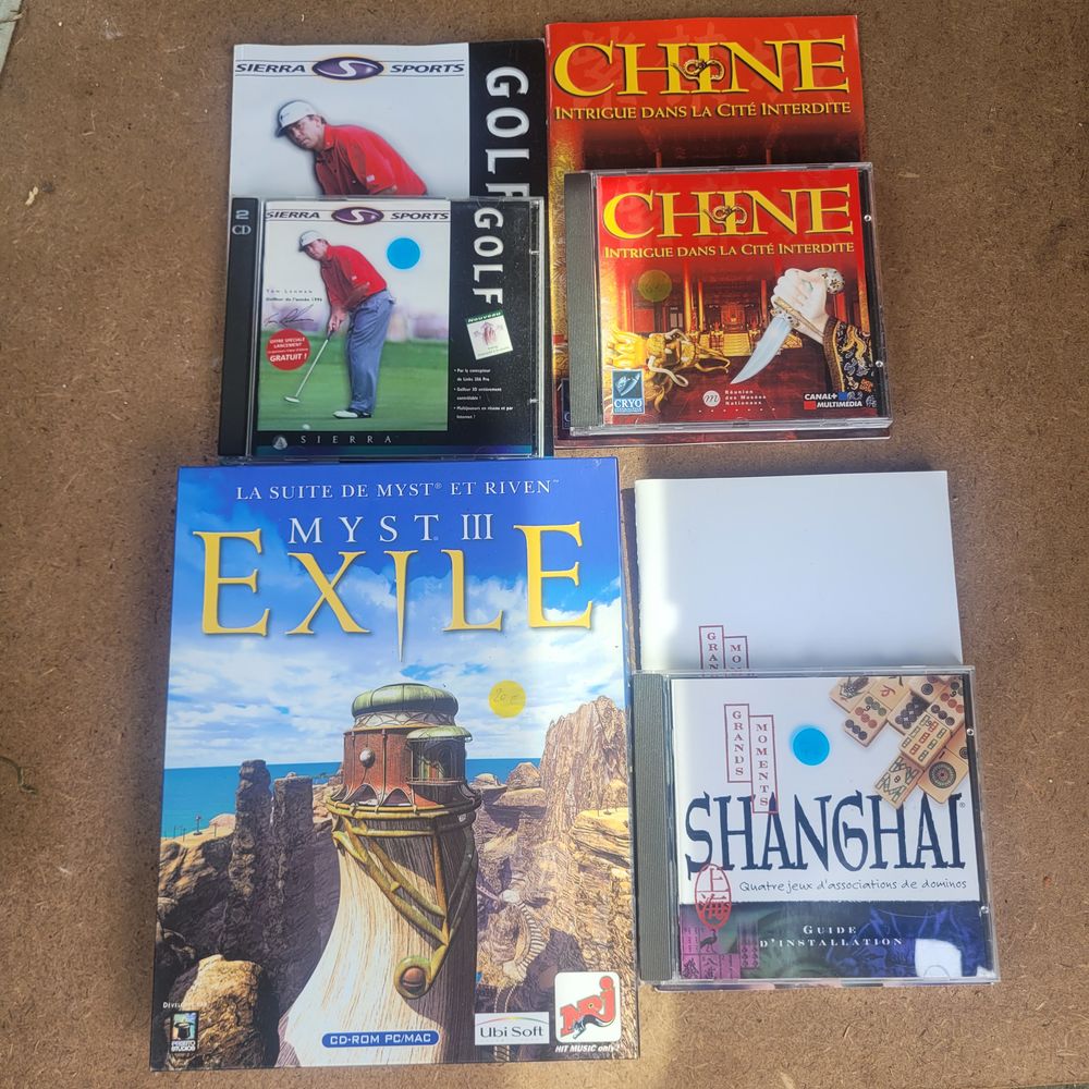 Jeux MYST / FAUST / SHANGHA&Iuml; Jeux / jouets