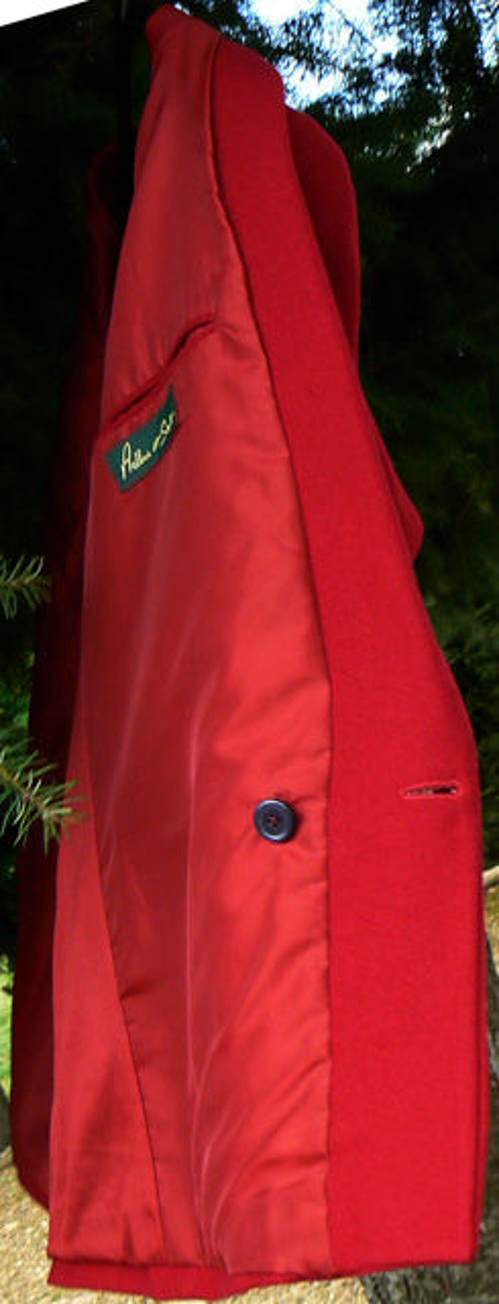 Veste de ville rouge ARTHUR SCOTT Taille 46 impeccable Vêtements