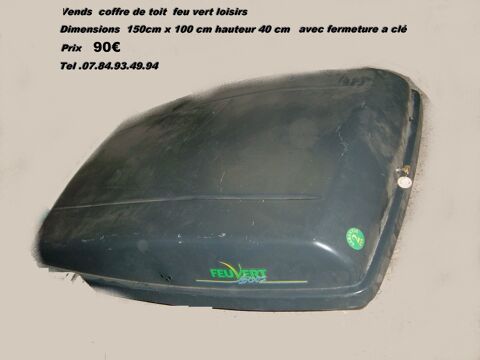 Coffre de toit feu vert loisirs avec fermeture � cl� 90 Saint-Maurice-l'Exil (38)