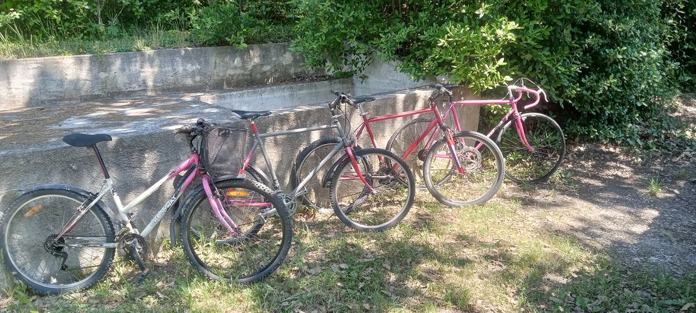 Diff&eacute;rents v&eacute;los Vélos