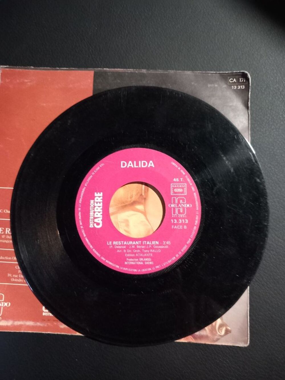 45 Tours, Dalida, femme CD et vinyles