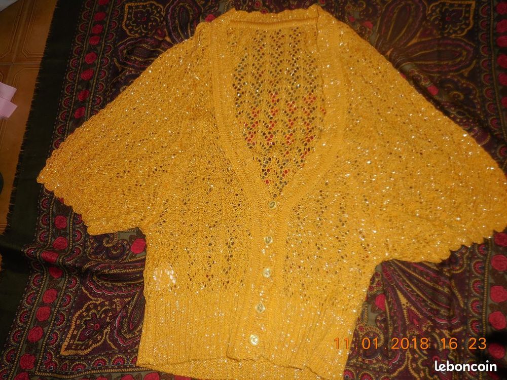 gilet manche courte 40 42 Vêtements