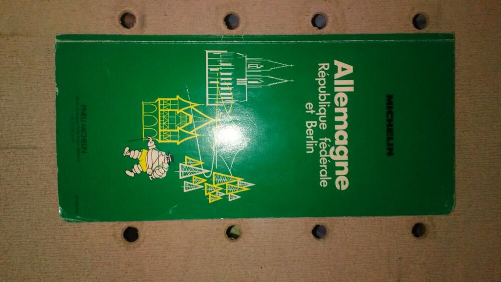 Guide Michelin Allemagne et Berlin - Vert 