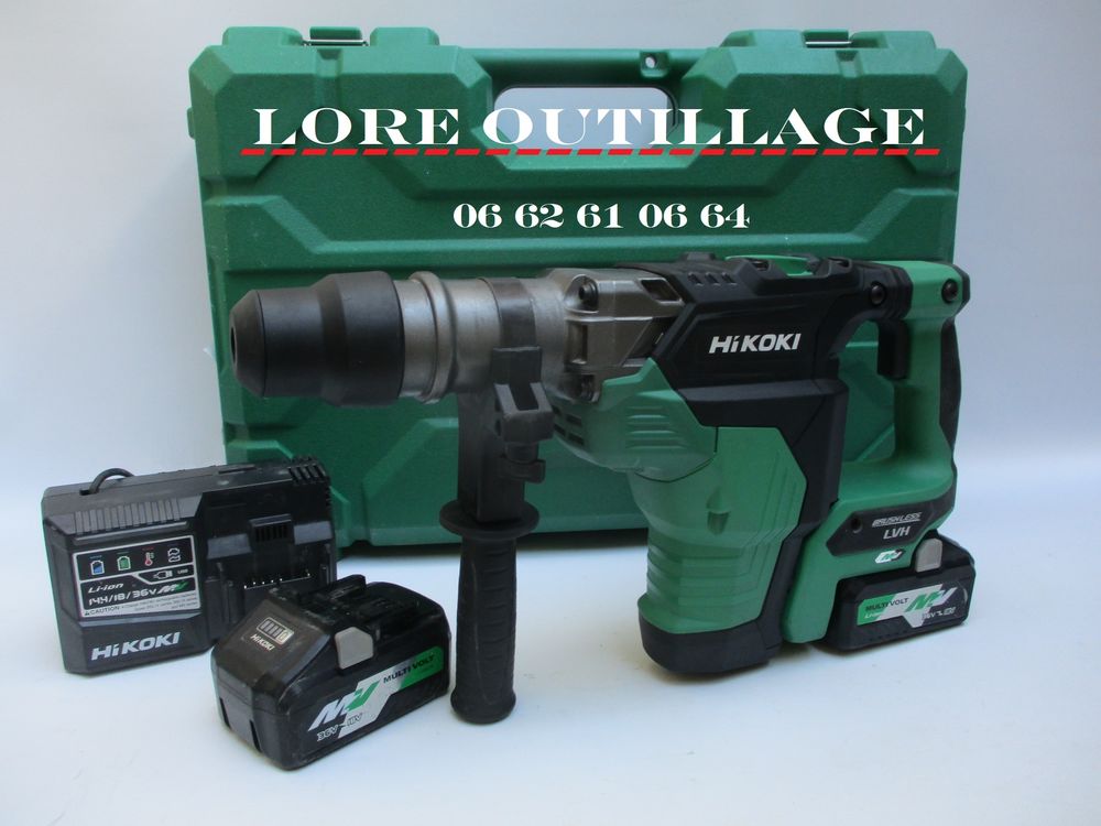 HIKOKI DH36DMA - Perforateur SDS Max Bricolage