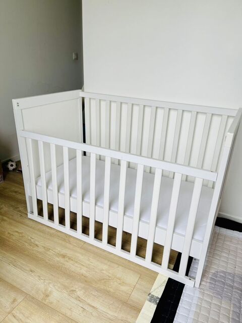Lit bébé modulable 60x120 100 Serris (77)