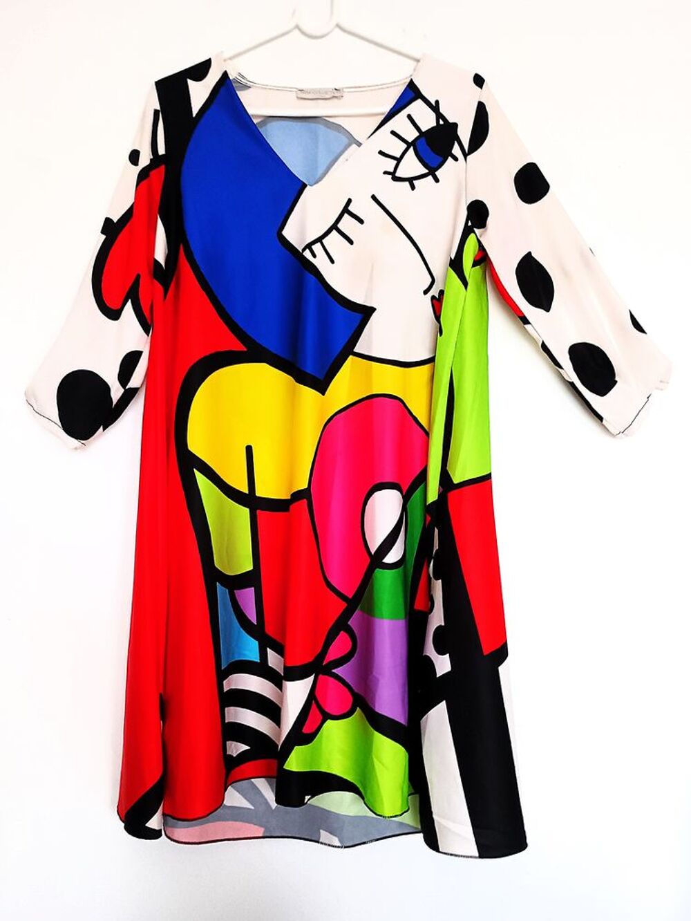 Sublime robe longue style picasso marque Nevv collection Vêtements