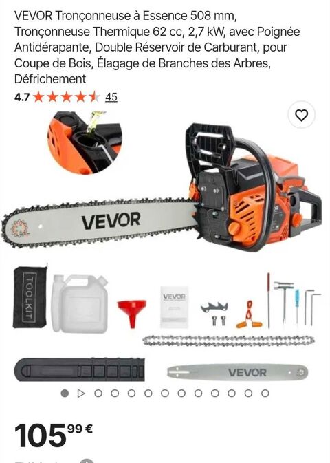 trononneuse vevor 70 Louvie-Juzon (64)